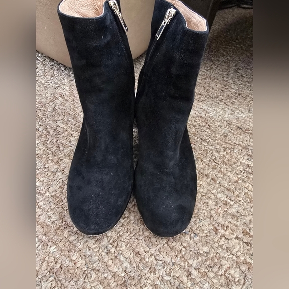 Joie Black Suede Ankle Boots - Picture 3 of 11